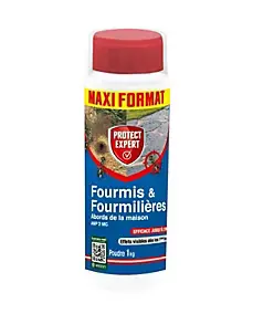 Anti-fourmis poudrage et arrosage 1kg Protect Expert