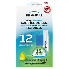 Recharge répulsif anti-moustiques 12h pour diffuseur Thermacell