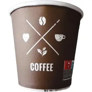 ACTUEL Lot de 20 gobelets café en carton 10cl