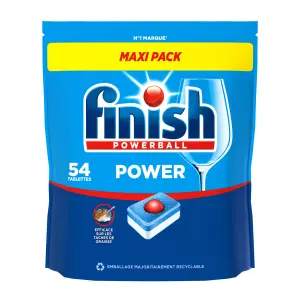 FINISH Powerball Power Plus tablettes lave-vaisselle 54 lavages 864g