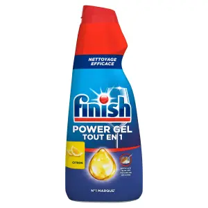 FINISH Gel lave-vaisselle citron 45 lavages 900ml