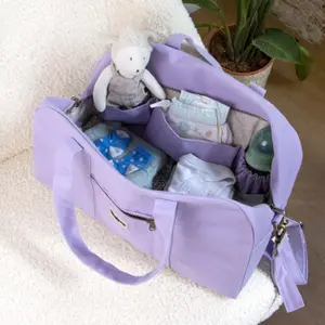 Sac à langer Basile Lilas