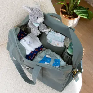 Sac à langer Basile Sauge