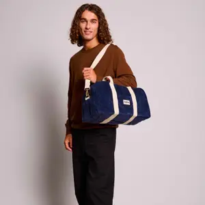 Sac à langer Charlie Velours Marine
