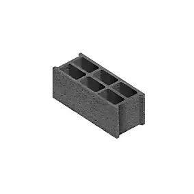 Bloc creux NF maxiBloc 500X150X250 mm B40 2 lames A/angle Alkern