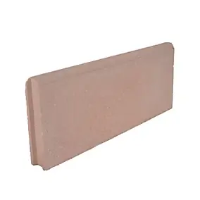 Bordure lisse béton saumon 20 x 50 cm, ép.5 cm