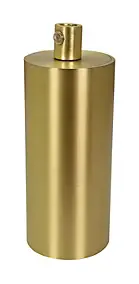 Douille E27 tube métal noir Ø4,2 x 10 cm