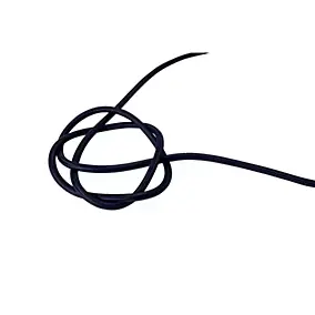 Câble électrique tissu bleu marine L.3m Tibelec