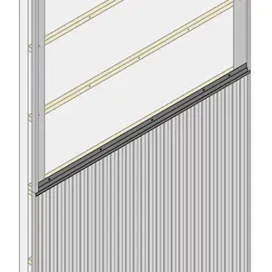 Lot de 2 bavettes S25 1150 mm noir mat