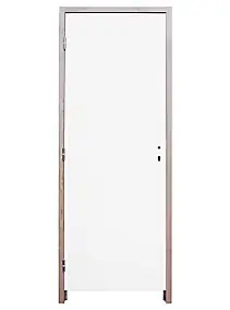 Bloc-porte Coupe feu prépeint H.204 x l.83 cm, poussant droit