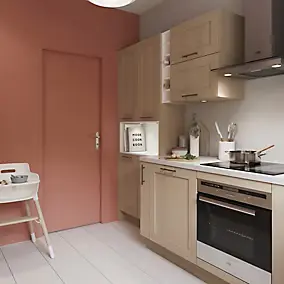 Bloc-porte prépeint pro H.204 x l.83 cm, poussant gauche