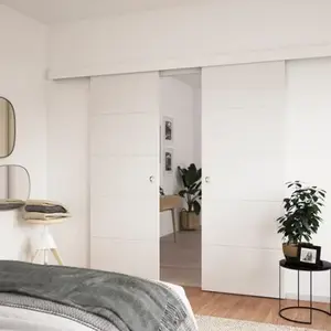 Porte coulissante prépeinte slot l. 83 cm
