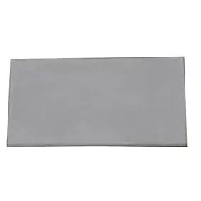 Demi plaque de clôture en béton pleine 96 x 50 cm