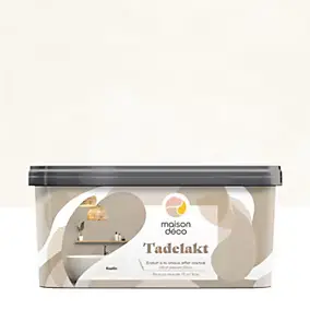 Enduit à la chaux effet marbré Maison Déco Tadelakt Kaolin 5L