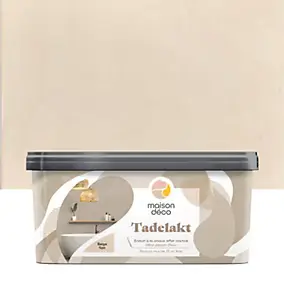 Enduit à la chaux effet marbré Maison Déco Tadelakt beige spa 5L