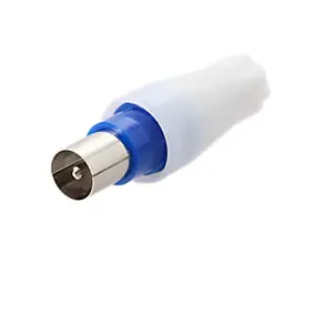 Fiche TV 9.5 mm - Mâle, à câbler - connecteurs plaqués nickel - Erard