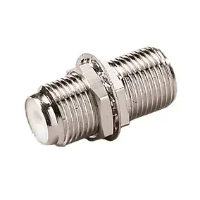 Fiche F 7 mm - femelle/femelle - connecteurs plaqués nickel - Erard