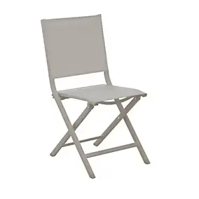 Chaise de jardin Thema coloris crème Proloisirs