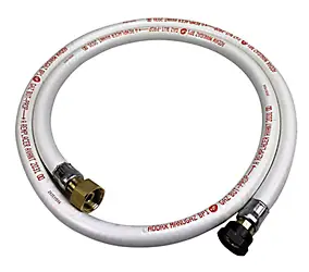 Flexible caoutchouc pour gaz butane/propane garantie 10 ans, 1.5 m