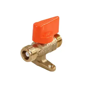 Robinet en y M20 x 1,5 pour gaz butane et propane avec obturation automatique