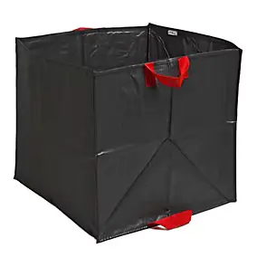 Sac à végétaux noir 270L 65x65x65 cm