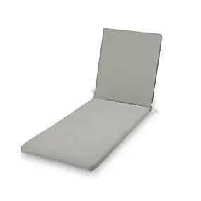 Coussin de bain de soleil Aqua taupe chiné 190 x 60 cm