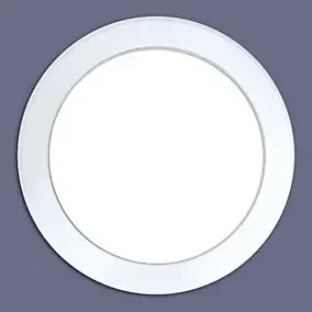 Hublot de porte Skylab blanc sans verre ø260 mm