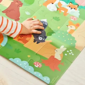 Puzzle tactile Forêt (20 pièces)