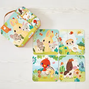 Puzzles Évolutifs Animaux Ferme - Lalaboom