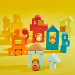 Baril Ferme Multicolore (56 pièces)