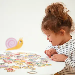 Jeu de mémoire cherche et trouve Le jardin (42 pièces)