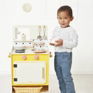 Cuisinière en bois Mamie Soleil (11 pièces)