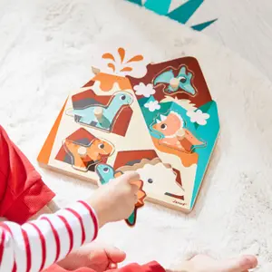 Puzzle sonore Dino (6 pièces)