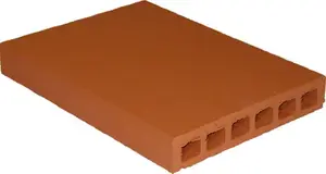 Brique foraine perforée 40X23X5 rouge
