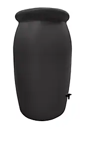 Récupérateur d'eau amphore Belli Toscan 2000L l.100 x H.210 cm anthracite