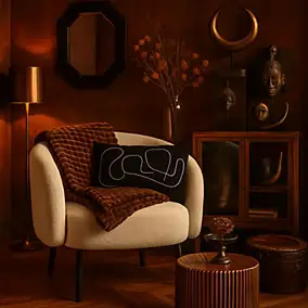 Plaid en fausse fourrure ultra doux marron 200x130 cm