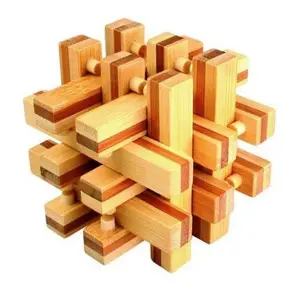 Casse-Tête Bambou 3D - Lock Up