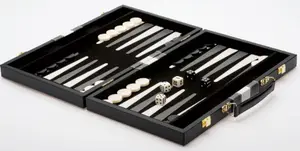 Backgammon - Simili-Cuir