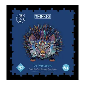 Puzzle bois ThinkIQ - Le Hérisson - 147 pièces