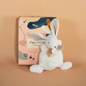 Coffret doudou Lapin Happy Wild