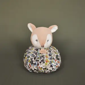 Doudou boule 3 en 1 Faon Les petits futés