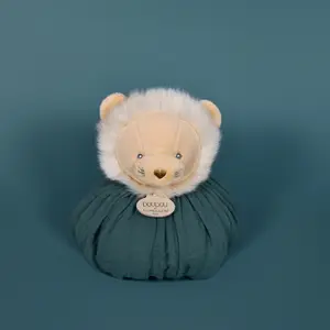 Doudou boule 3 en 1 Lion Les petits futés