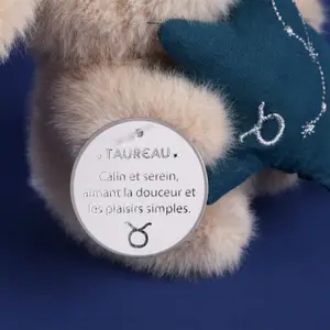 Doudou Astro Taureau (12 cm)