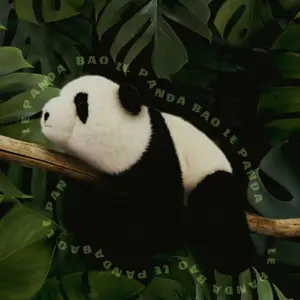 Peluche lestée Bao le panda (32 cm)