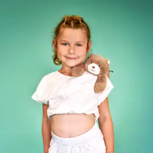 Peluche magnétique Podcoll ours (30 cm)