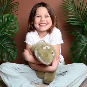 Peluche crocodile lesté Podcoll (50 cm)