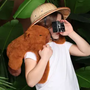 Peluche Capybara lesté Podcoll (50 cm)
