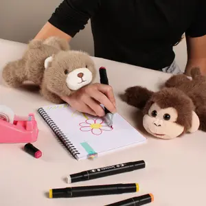 Bracelet peluche slap Podcoll ours