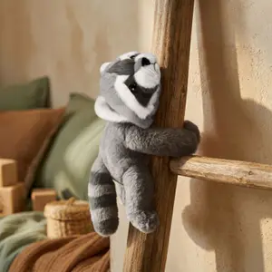 Bracelet peluche slap Podcoll raton laveur