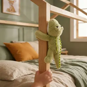 Bracelet peluche slap Podcoll crocodile
